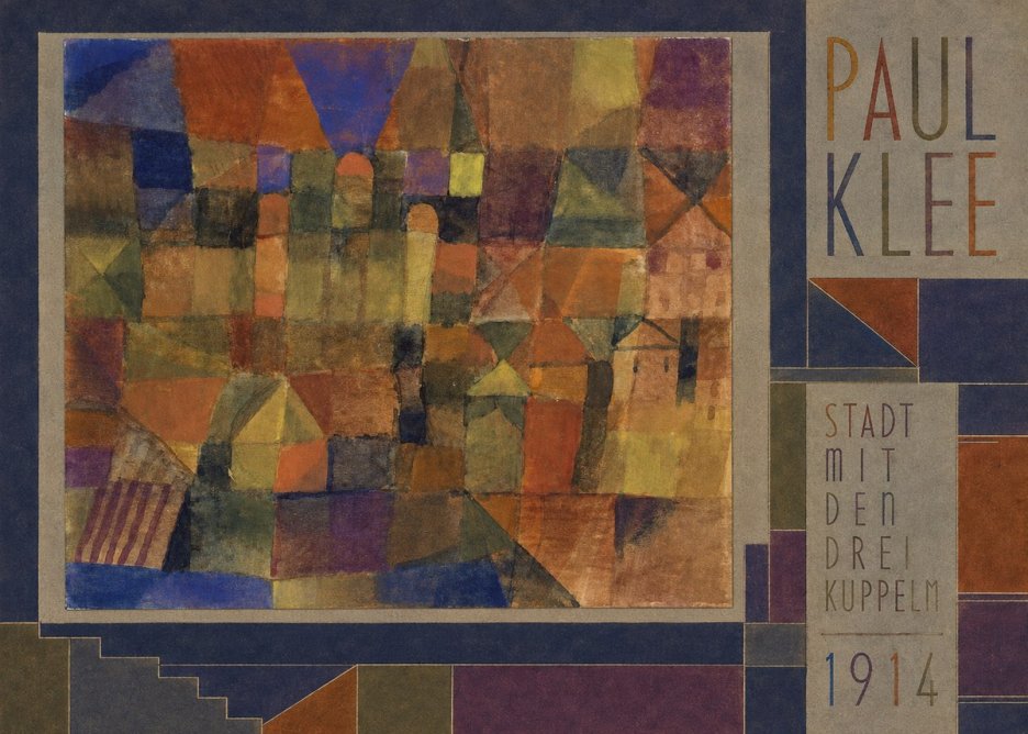 Paul Klee Stadt Mit Den Drei Kuppeln No3 - Poster
