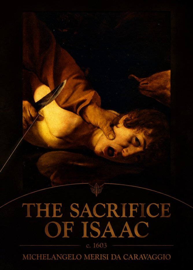 Michelangelo Merisi da Caravaggio The Sacrifice of Isaac II No3 - Poster
