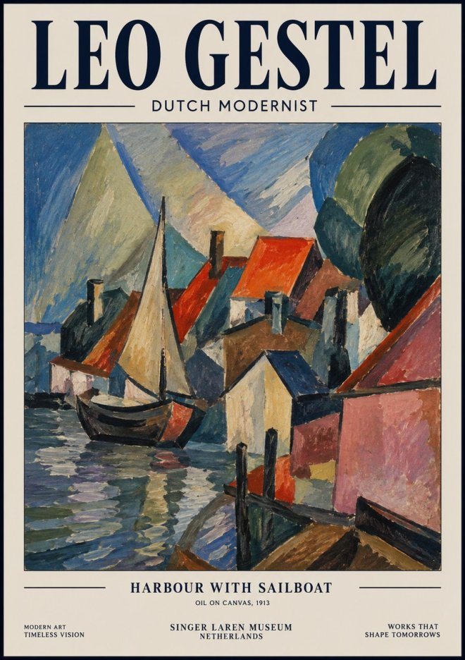 Leo Gestel The Quiet Moment No2 - Poster