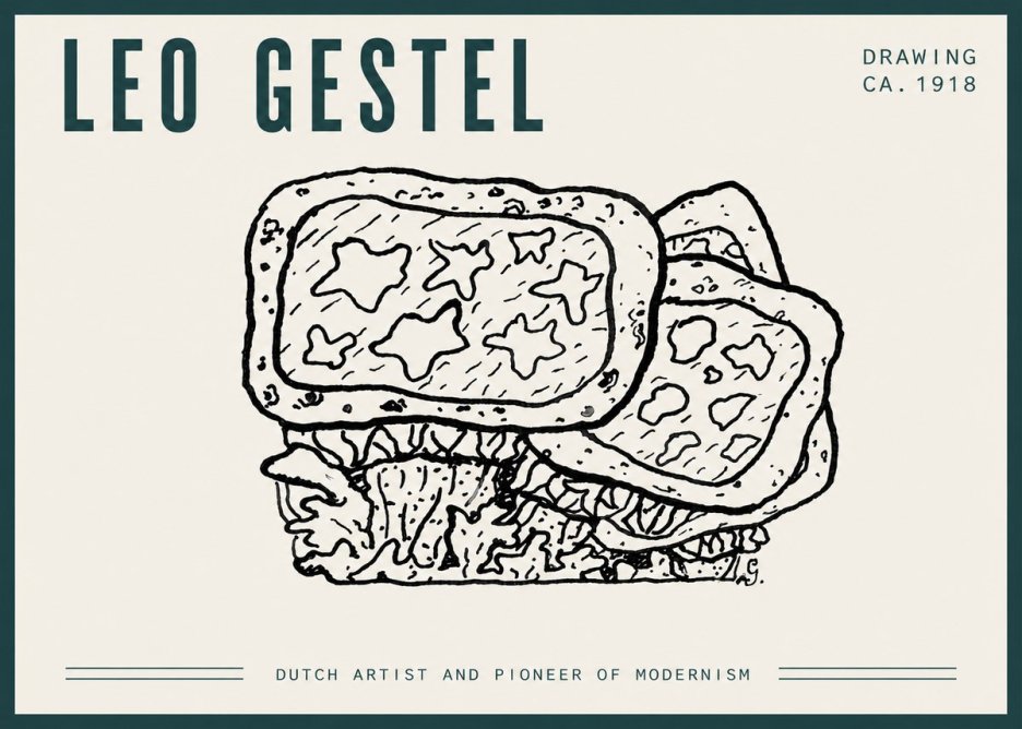 Leo Gestel Drawing Ca. 1918 No6 - Poster
