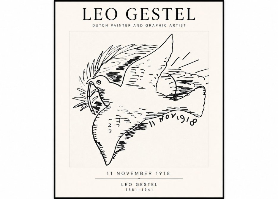 Leo Gestel 11 November 1918 No2 - Poster