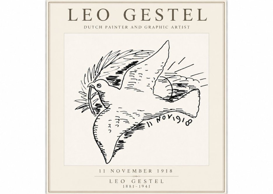 Leo Gestel 11 November 1918 No6 - Poster