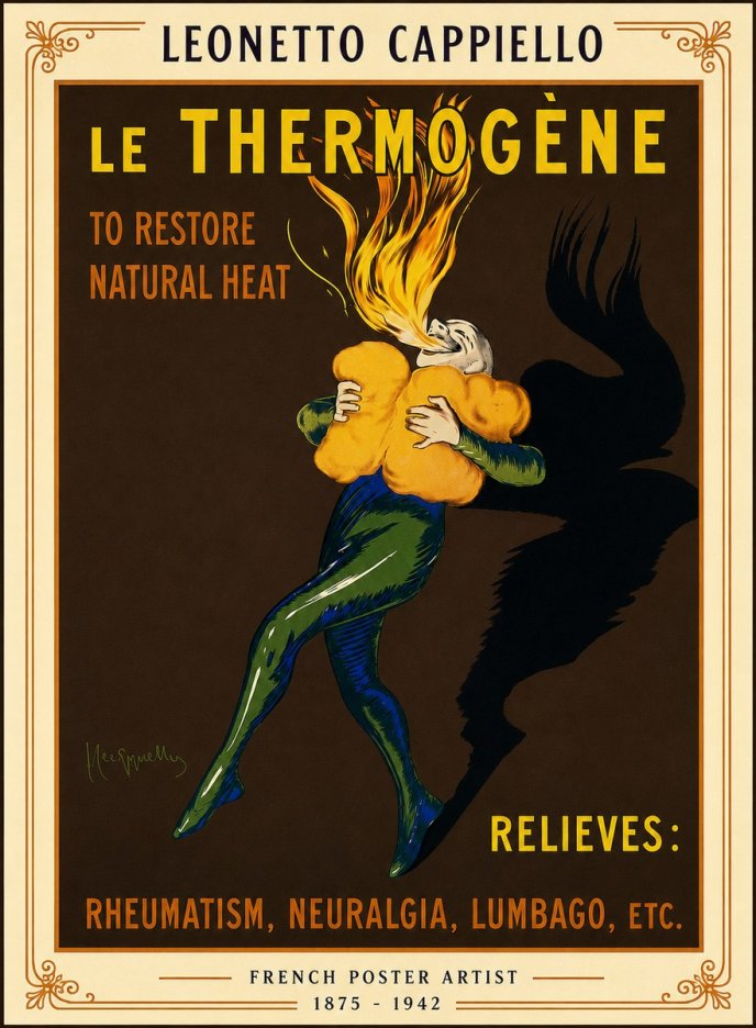 Leonetto Cappiello Le Thermogène No5 - Poster