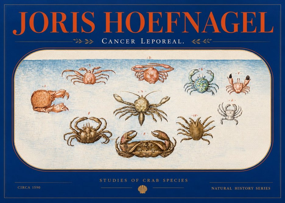 Joris Hoefnagel Cancer Leporeal. No2 - Poster
