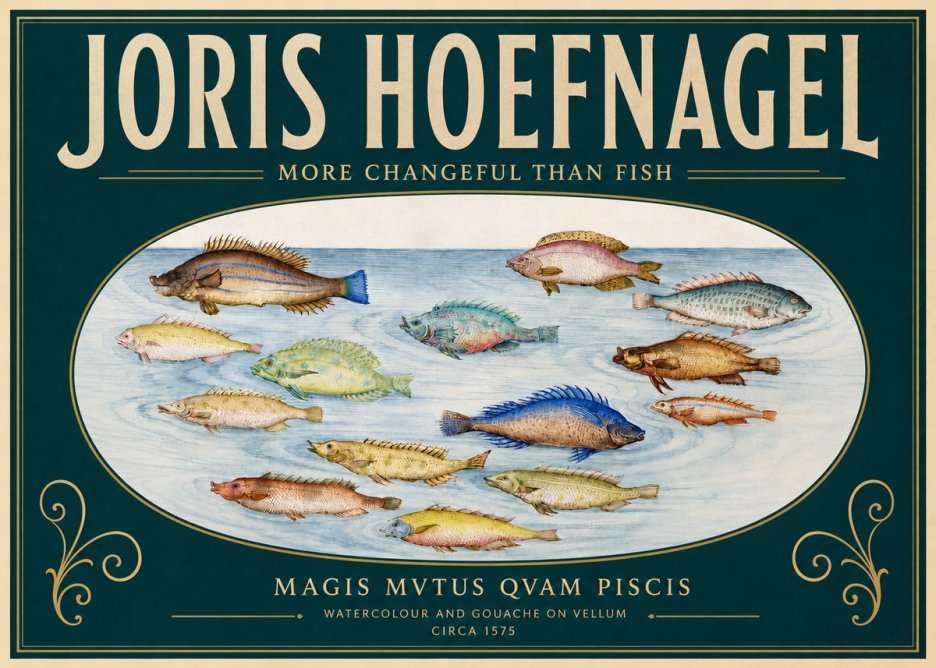 Joris Hoefnagel Fish More Than Silent No5 - Poster