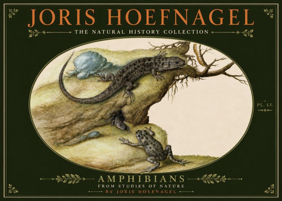 Joris Hoefnagel Amphibians from Studies of Nature No6 - Poster