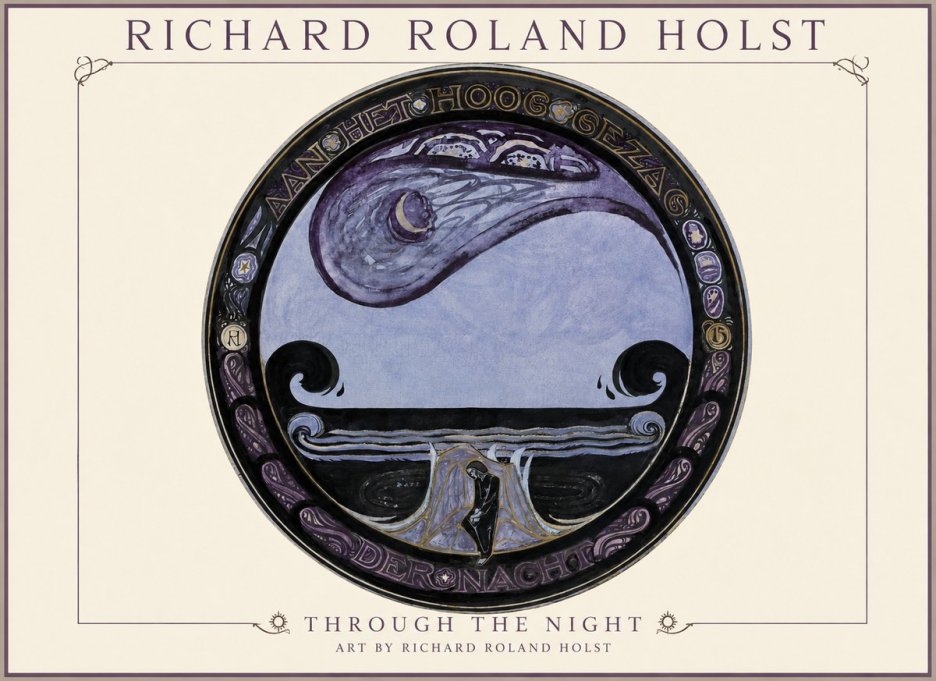 Richard Roland Holst An Die Nacht No2 - Poster