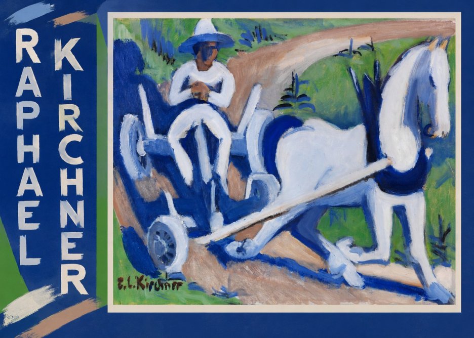 Raphael Kirchner Horse and Cart No3 - Poster