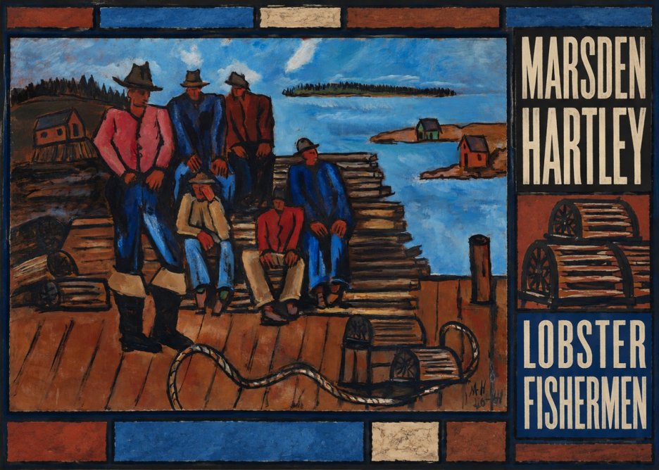 Marsden Hartley Lobster Fishermen I No5 - Poster