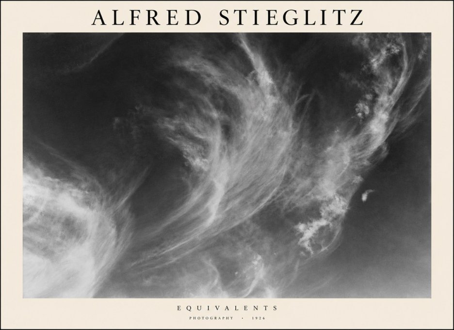 Alfred Stieglitz Equivalents I No1 - Poster