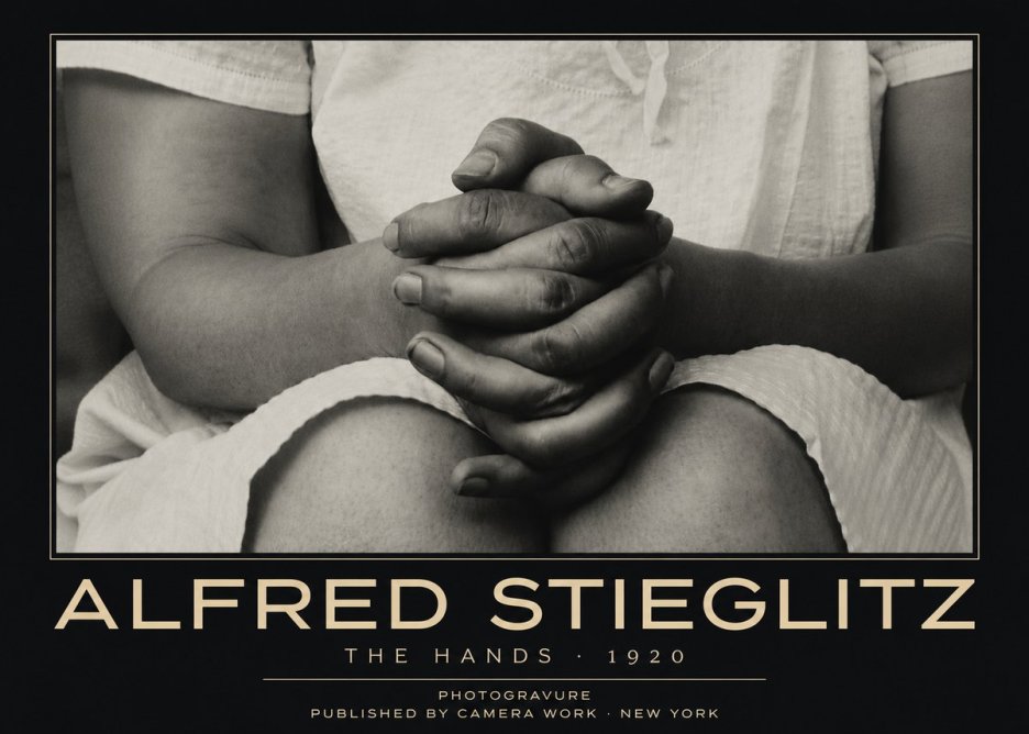 Alfred Stieglitz The Hands No3 - Poster