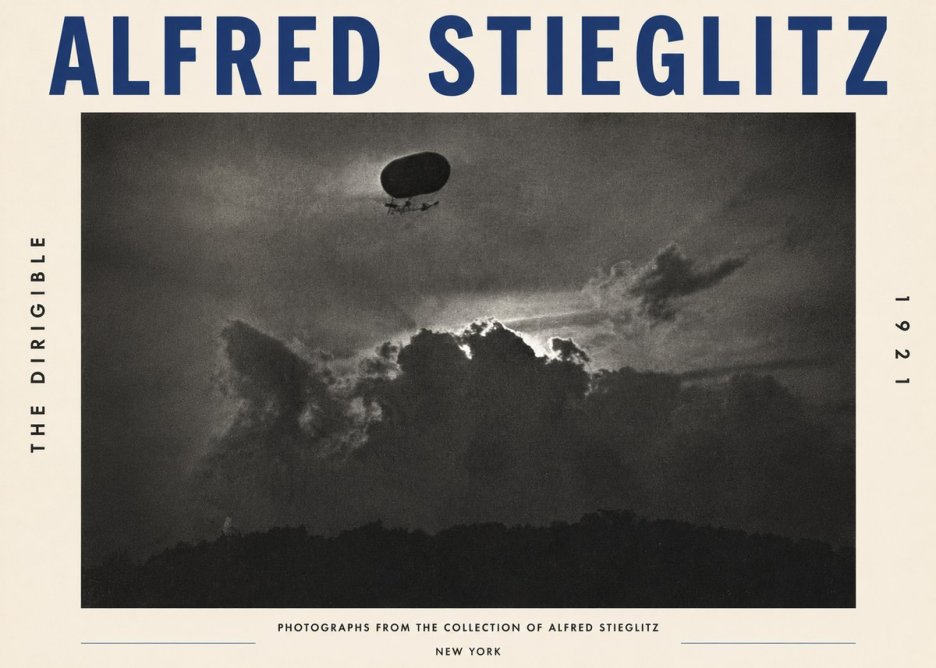 Alfred Stieglitz The Dirigible No4 - Poster