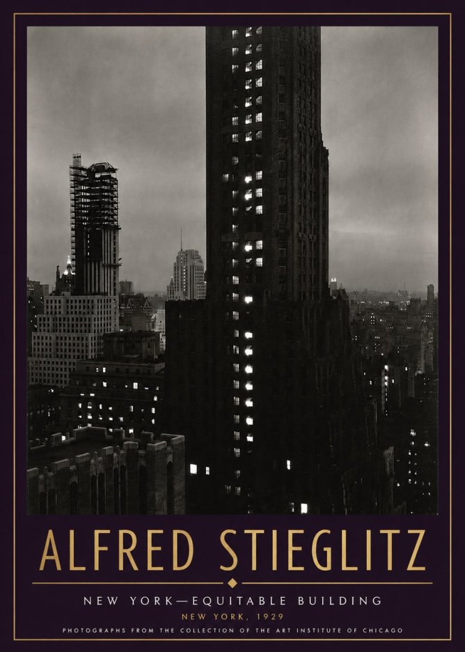 Alfred Stieglitz New York—equitable Building No4 - Poster