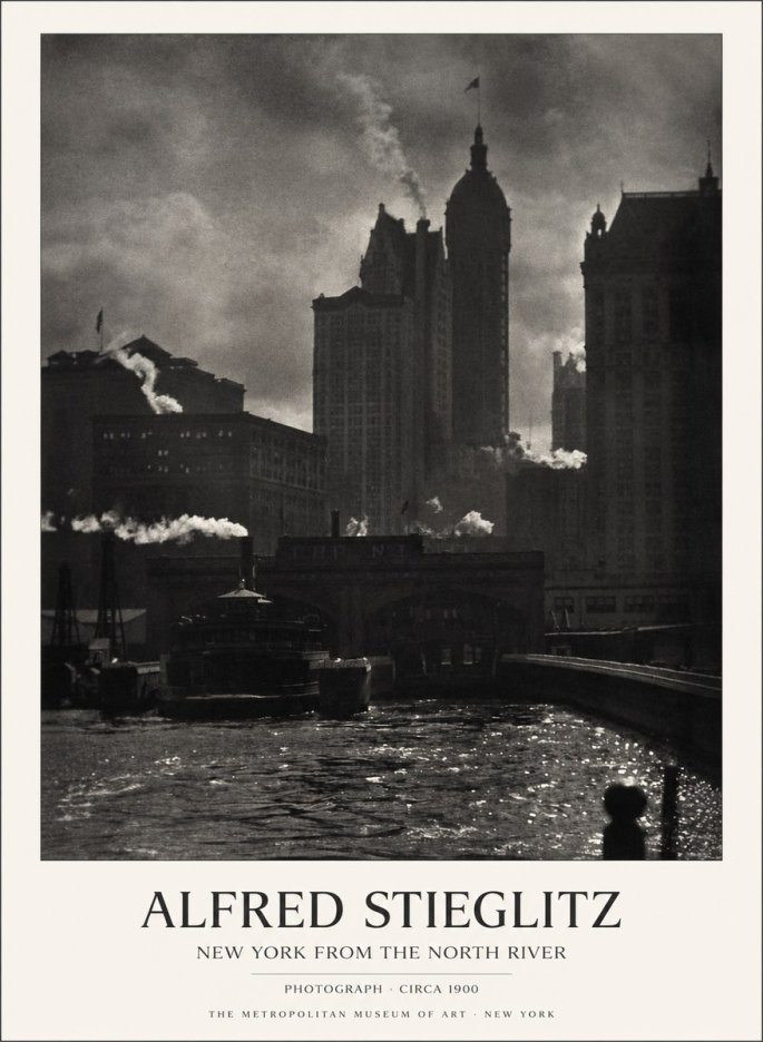 Alfred Stieglitz The City. New York No4 - Poster