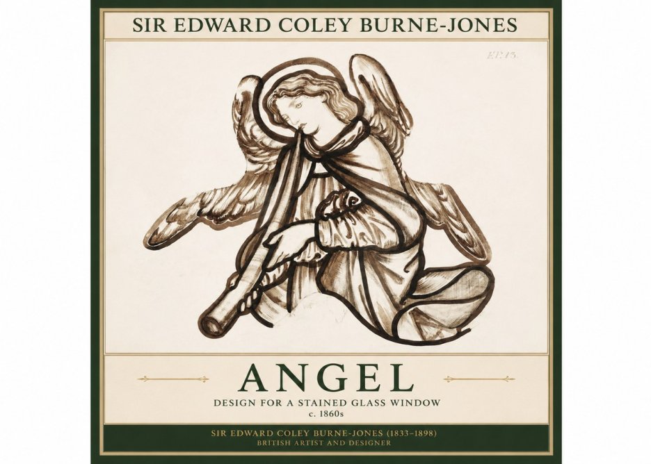Edward Burne-Jones Angel No1 - Poster