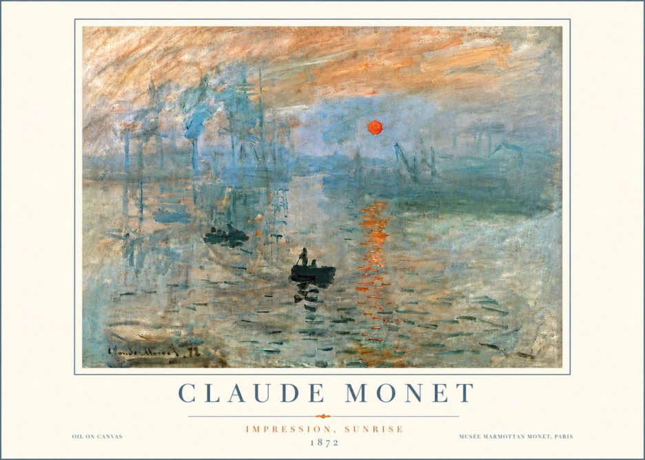 Monet Impression, Sunrise II No6 - Poster