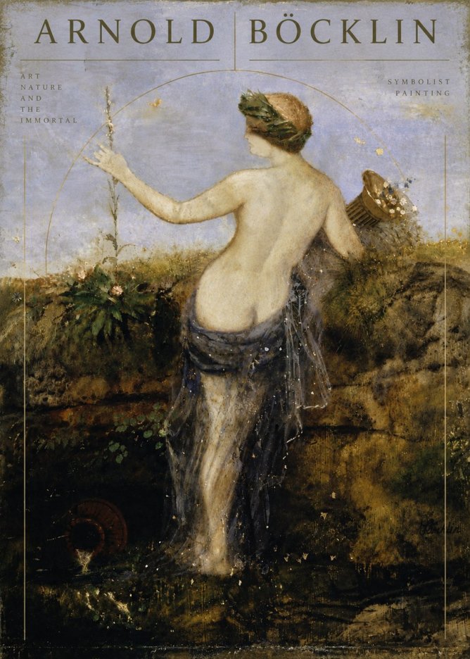 Arnold Böcklin Nymph in a Spring Forest No6 - Poster