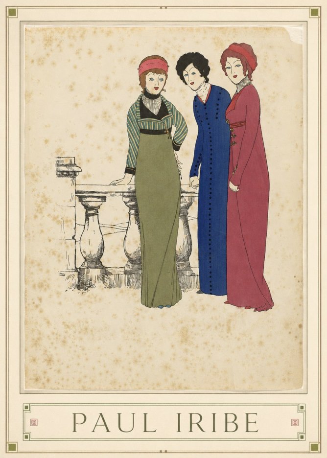 Paul Iribe Fashionable Ladies No1 - Poster