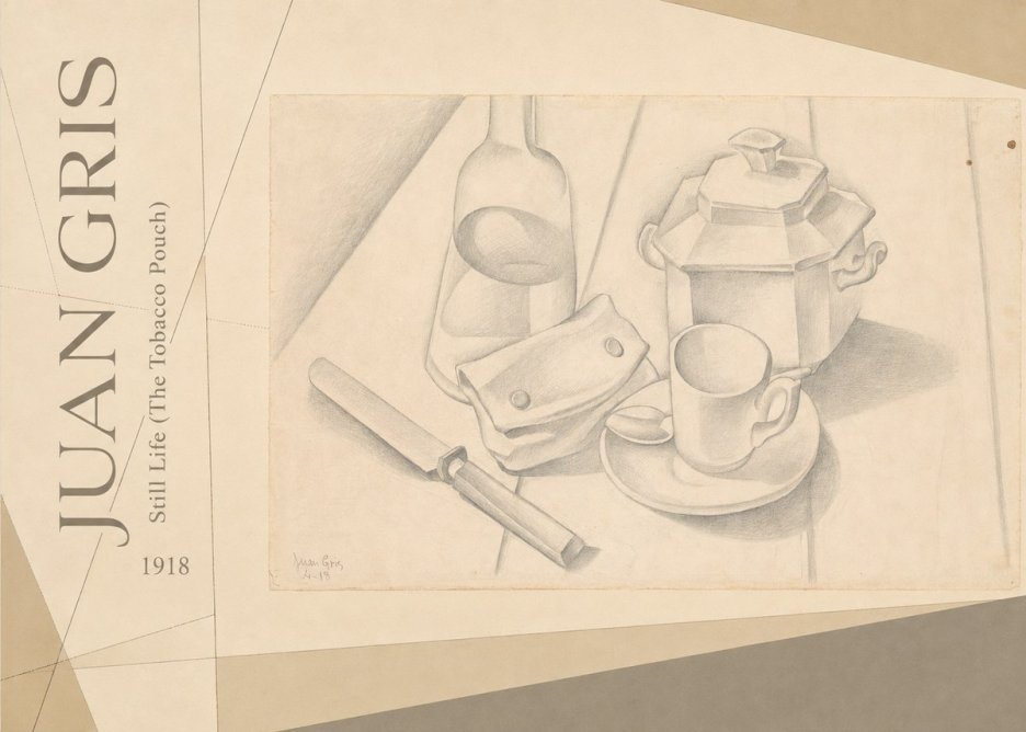 Juan Gris Still Life (the Tobacco Pouch) No5 - Poster