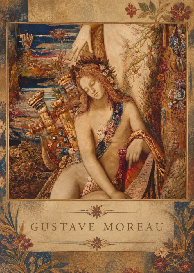 Gustave Moreau Jupiter and Semele II No2 - Poster