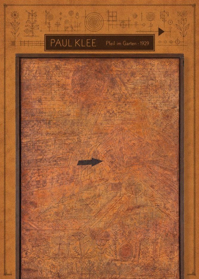 Paul Klee Pfeil Im Garten No6 - Poster