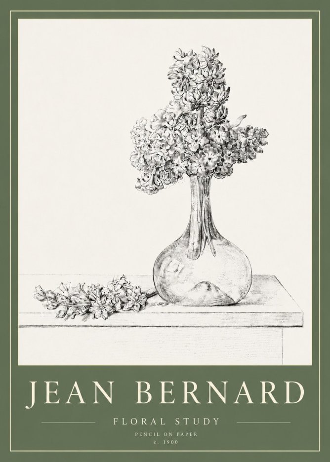 Jean Bernard Spring Blossoms No4 - Poster