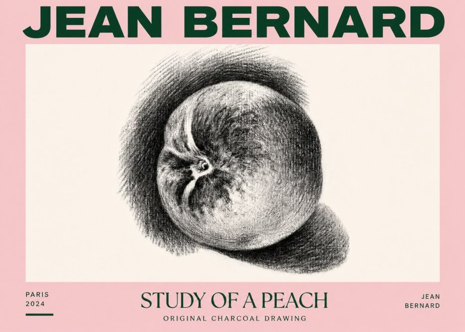 Jean Bernard Still Life Study No5 - Poster