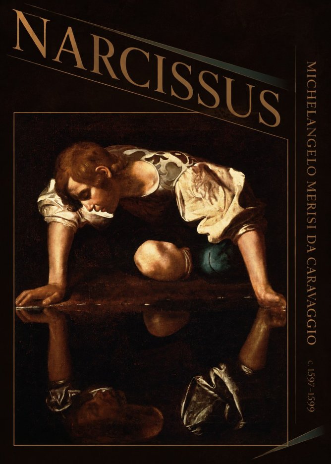 Michelangelo Merisi da Caravaggio Narcissus I No4 - Poster