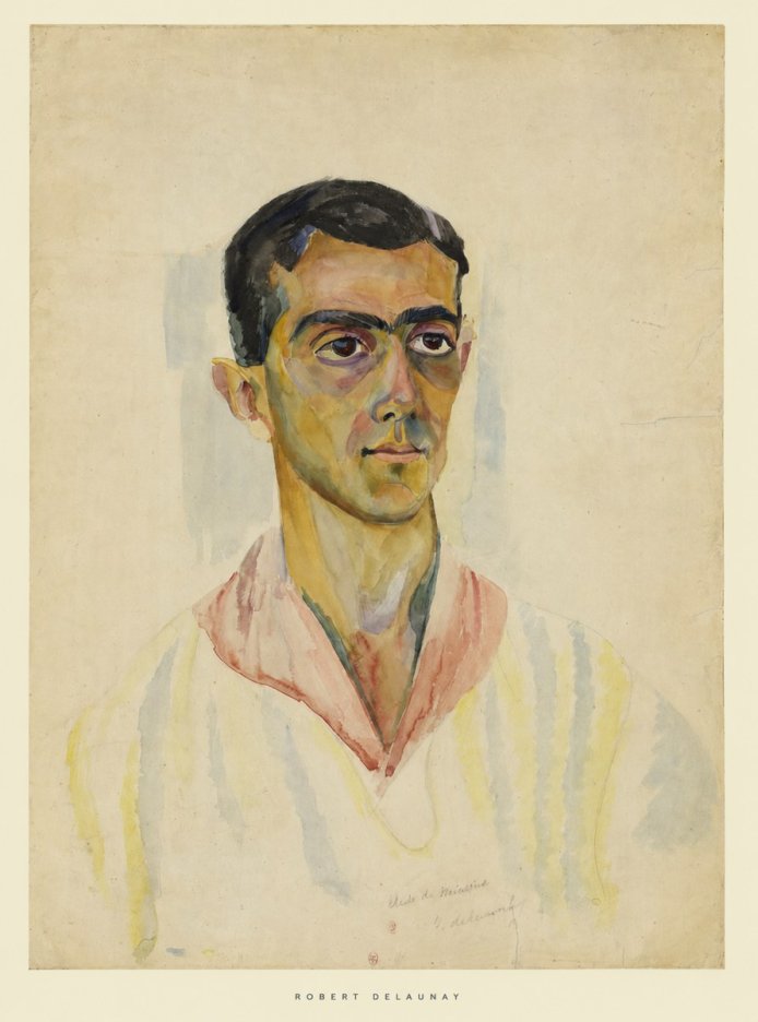Robert Delaunay Portrait De Léonide Massine No6 - Poster