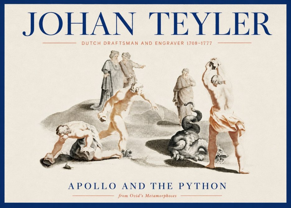 Johan Teyler Apollo and the Python No4 - Poster