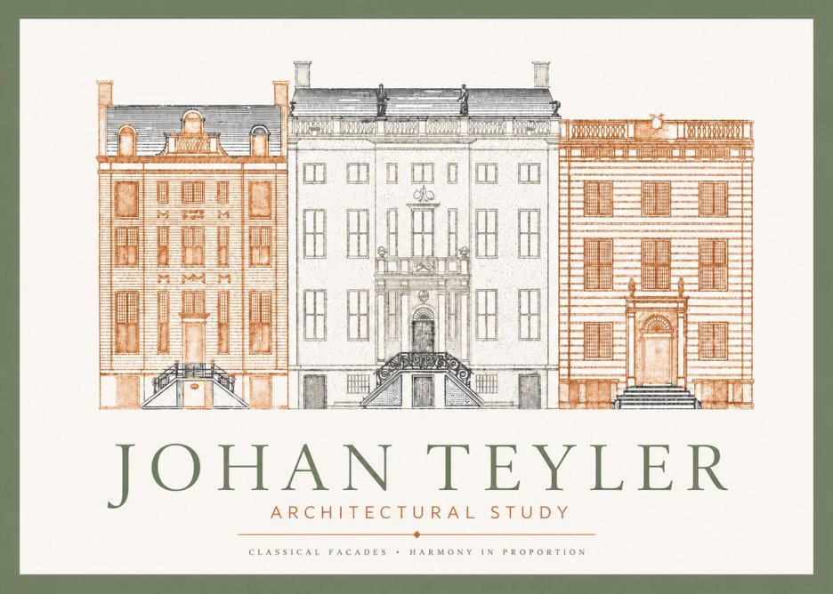Johan Teyler Architectural Study I No3 - Poster