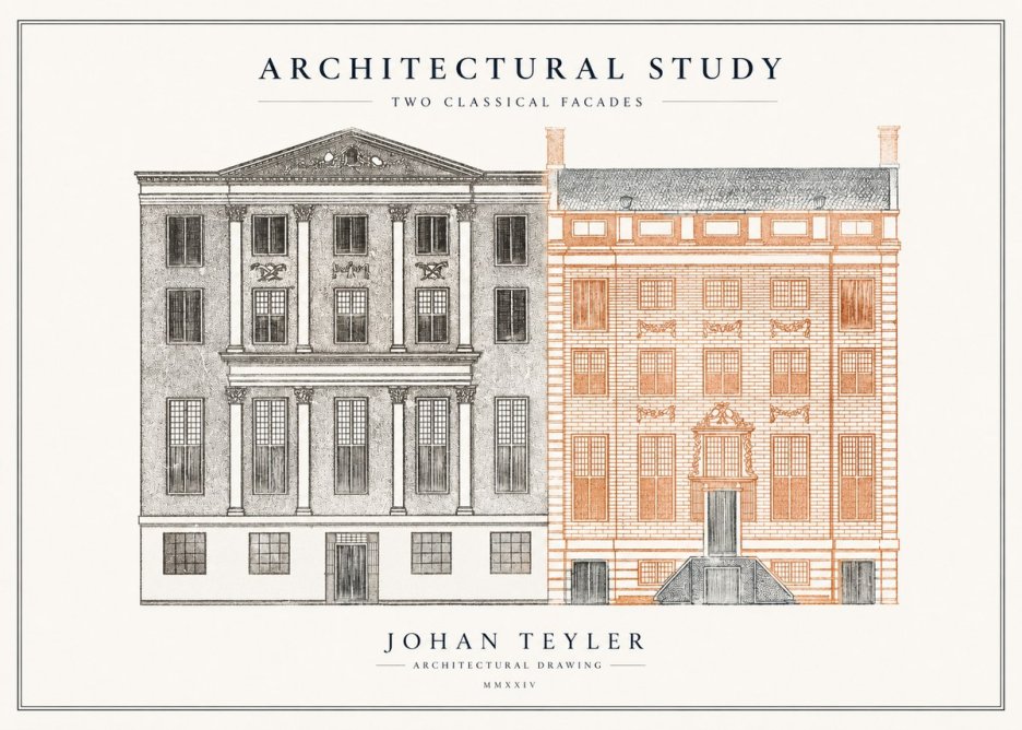 Johan Teyler Architectural Study III No5 - Poster