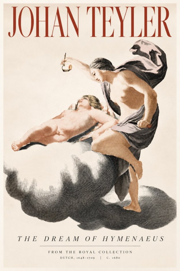 Johan Teyler The Dream of Hymenaeus No2 - Poster