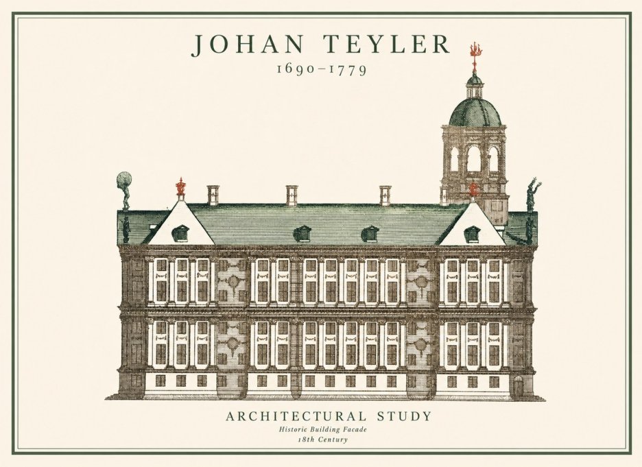 Johan Teyler Architectural Study V No1 - Poster