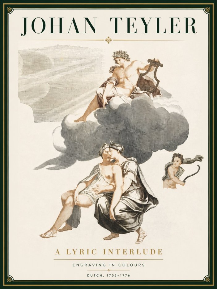 Johan Teyler Allegory of Music and Love No5 - Poster