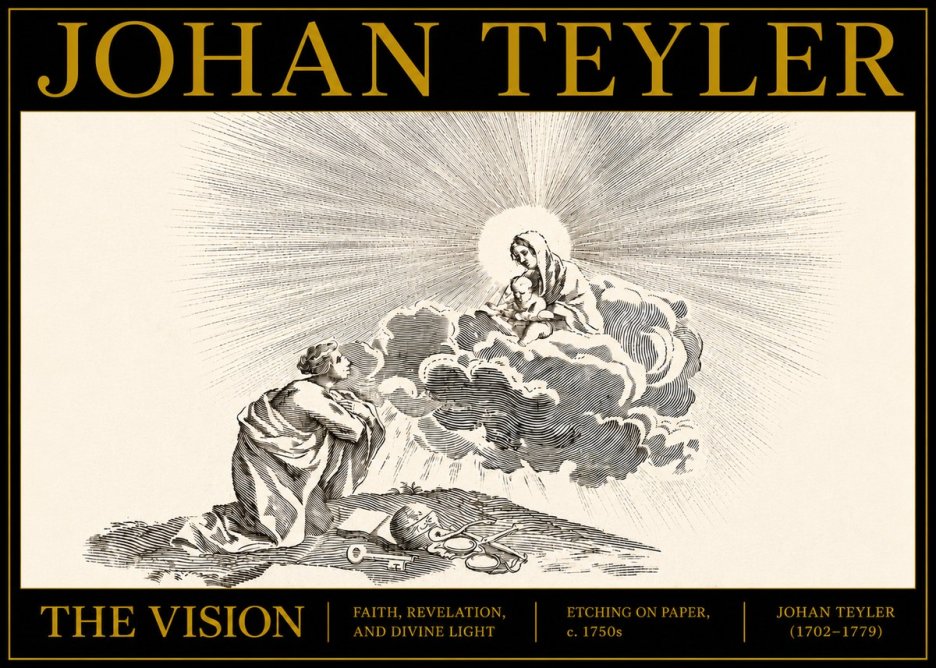 Johan Teyler The Vision No3 - Poster