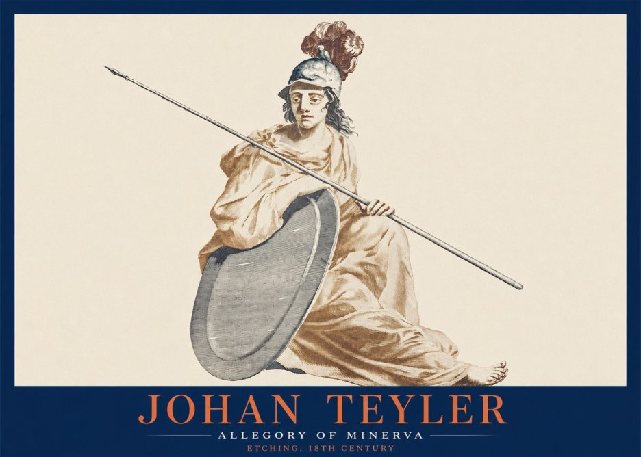 Johan Teyler Allegory of Minerva No2 - Poster