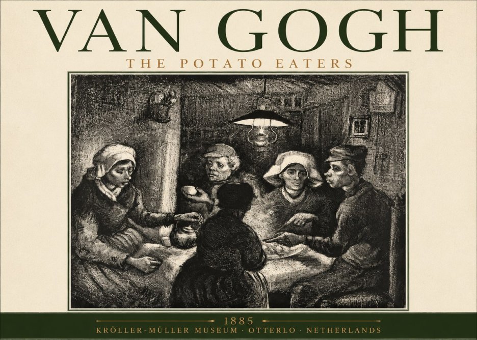 Van Gogh The Potato Eaters I No2 - Poster
