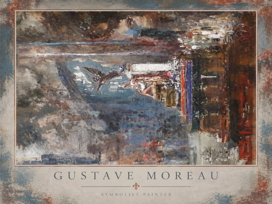 Gustave Moreau Visionary Composition No2 - Poster