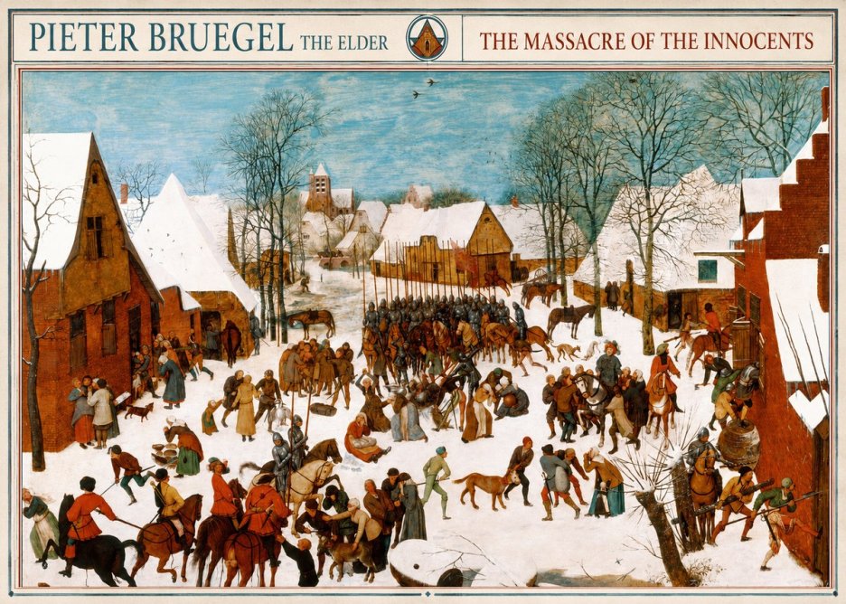 Pieter Bruegel The Massacre of the Innocents No6 - Poster