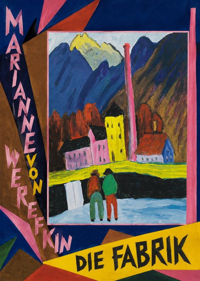 Marianne von Werefkin Die Fabrik No4 - Poster