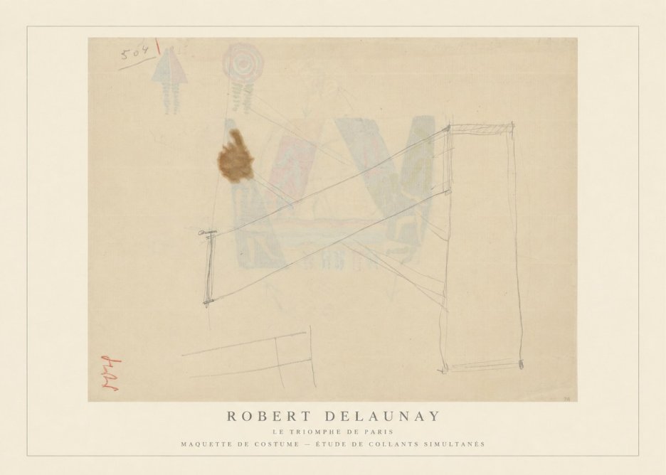 Robert Delaunay Le Triomphe De Paris III No4 - Poster