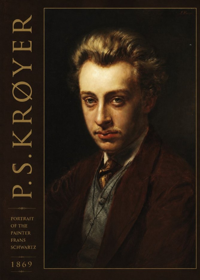P.S. Krøyer Portrait of the Painter Frans Schwartz No3 - Poster