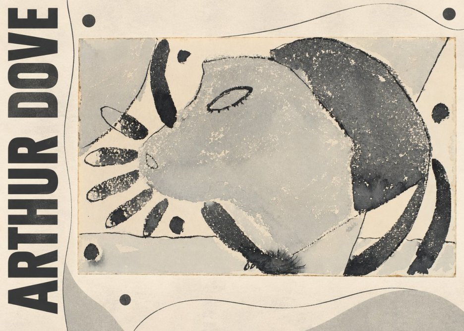 Arthur Dove Head No2 - Poster