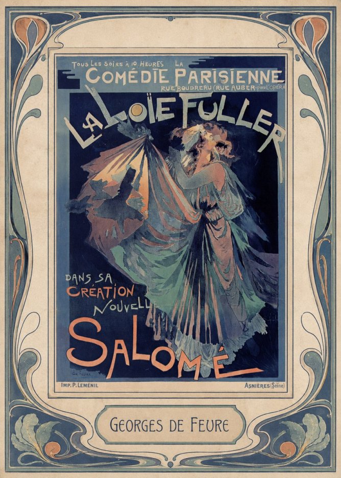 Georges de Feure Salomé II No1 - Poster
