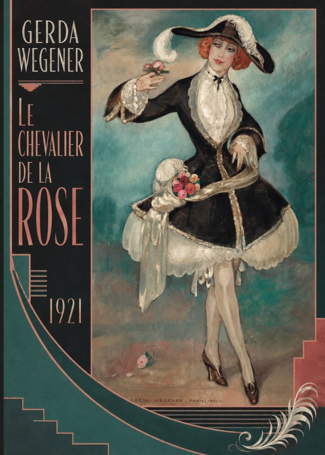 Gerda Wegener Le Chevalier De La Rose No3 - Poster