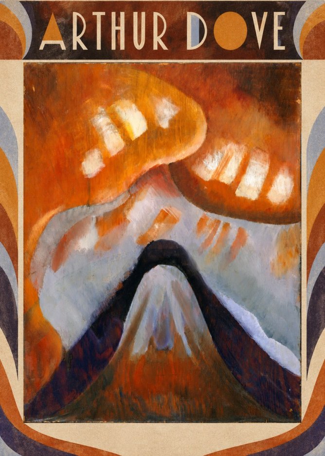 Arthur Dove Snowstorm No4 - Poster