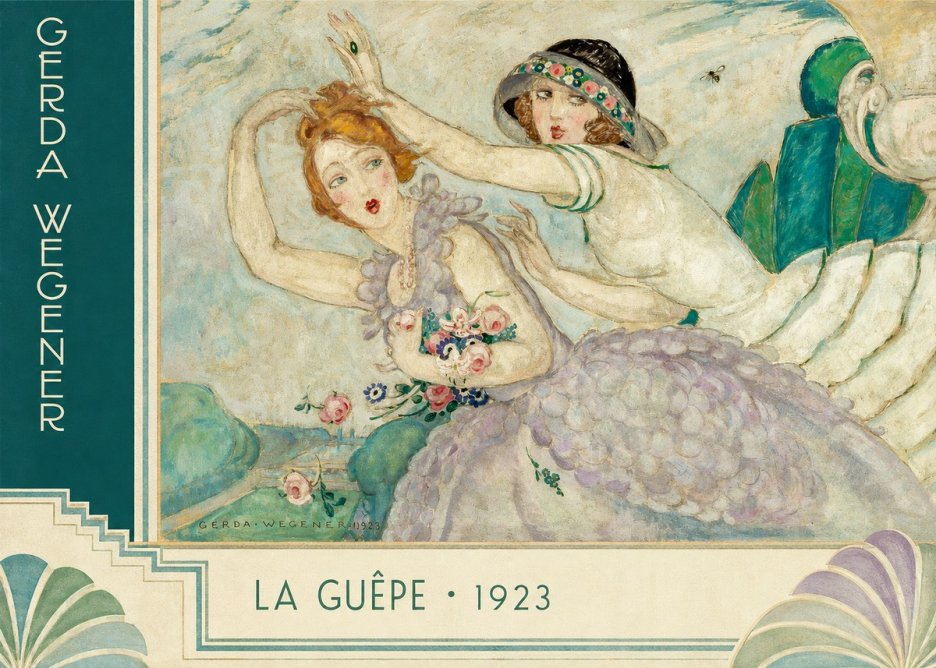 Gerda Wegener La Guêpe No2 - Poster