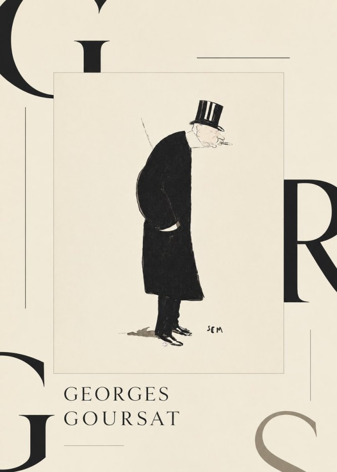 Georges Goursat Georges Goursat II No3 - Poster