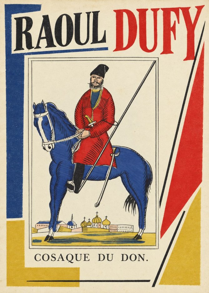 Raoul Dufy Cosaque Du Don. No2 - Poster